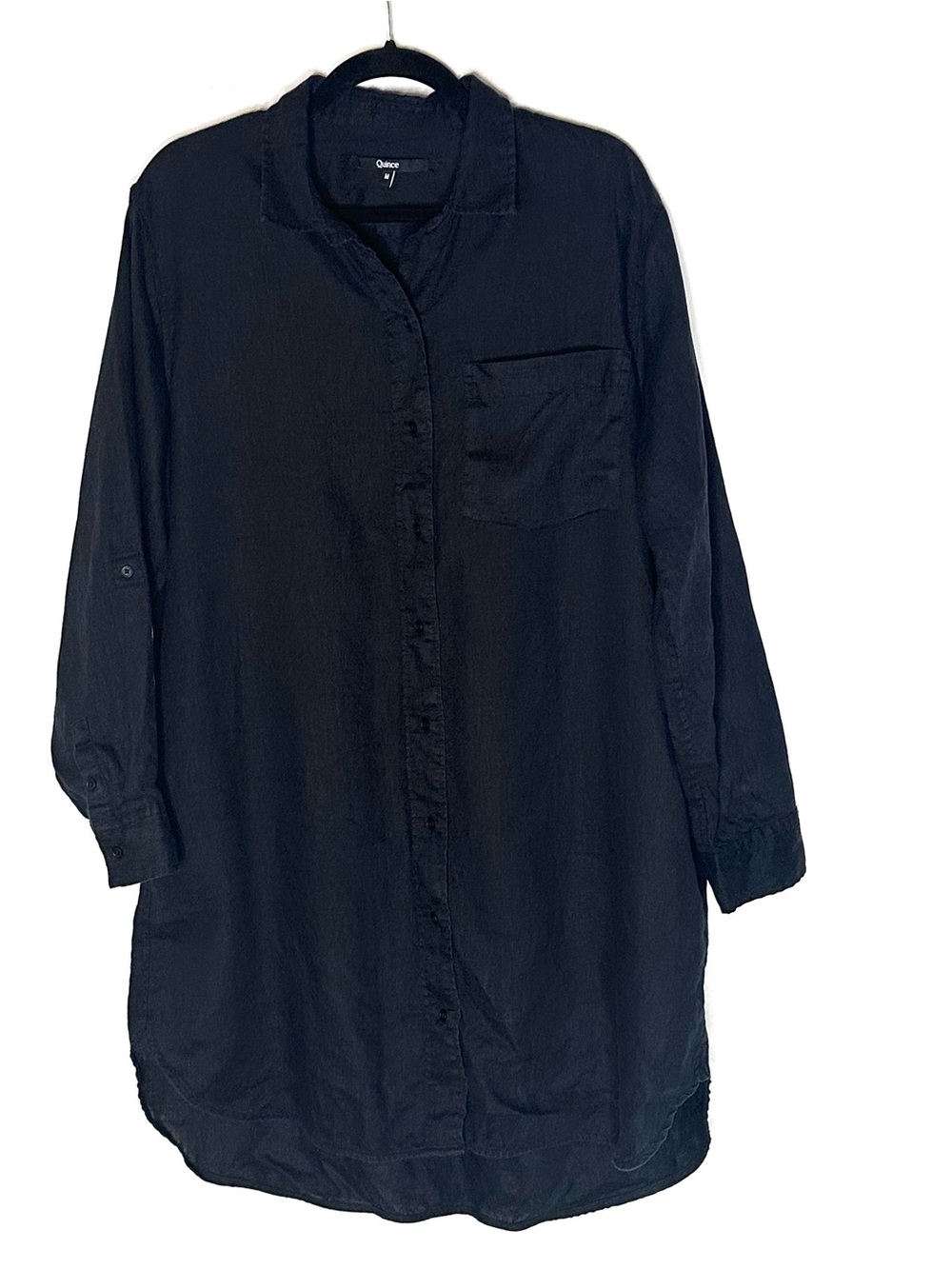 Quince 100% European Linen Shirt Dress M - Picture 4 of 7